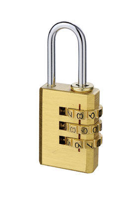 铜质密码锁产品图片