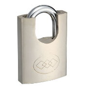 ARC TYPE FULL SHACKLE PROTECTED IRON PADLOCK product