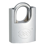 ARC TYPE HALF SHACKLE PROTECTED IRON PADLOCK product